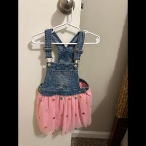 Girls tulle jumper dress